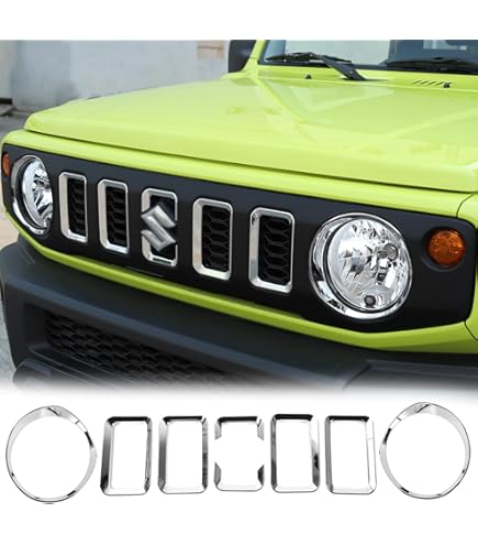 Amazon.co.jp: YOCTM フロントグリルカバー スズキ ジムニー JB64 JB74
